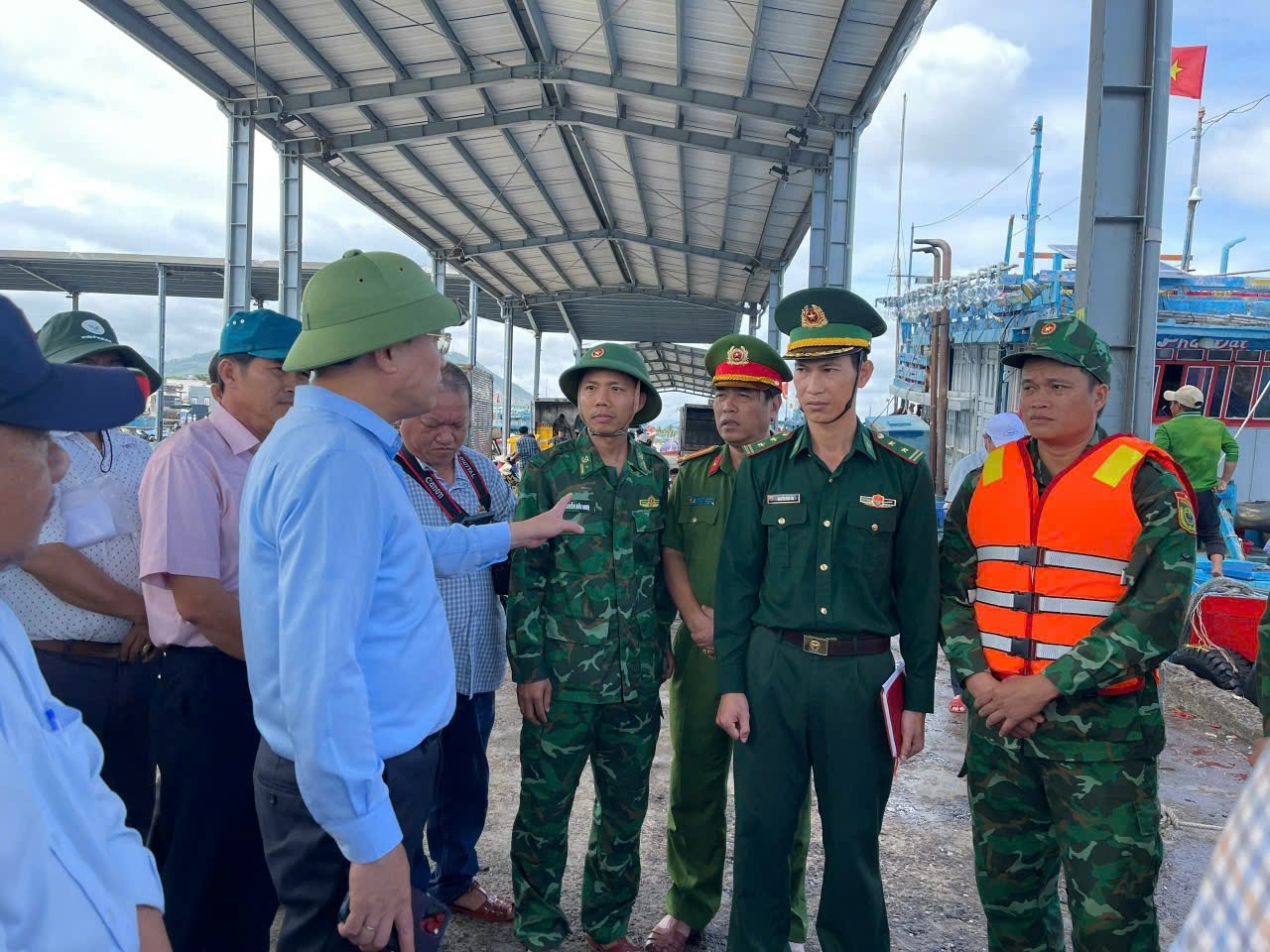 Gia Lai dốc toàn lực để ứng phó bão số 13. (Ảnh Quý Quý)