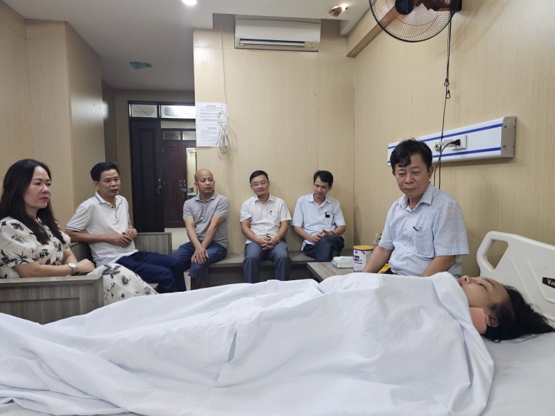 Nữ sinh Trường THPT Nông Cống 2 bị hành hung, đến nay vẫn chưa hồi phục sức khỏe.