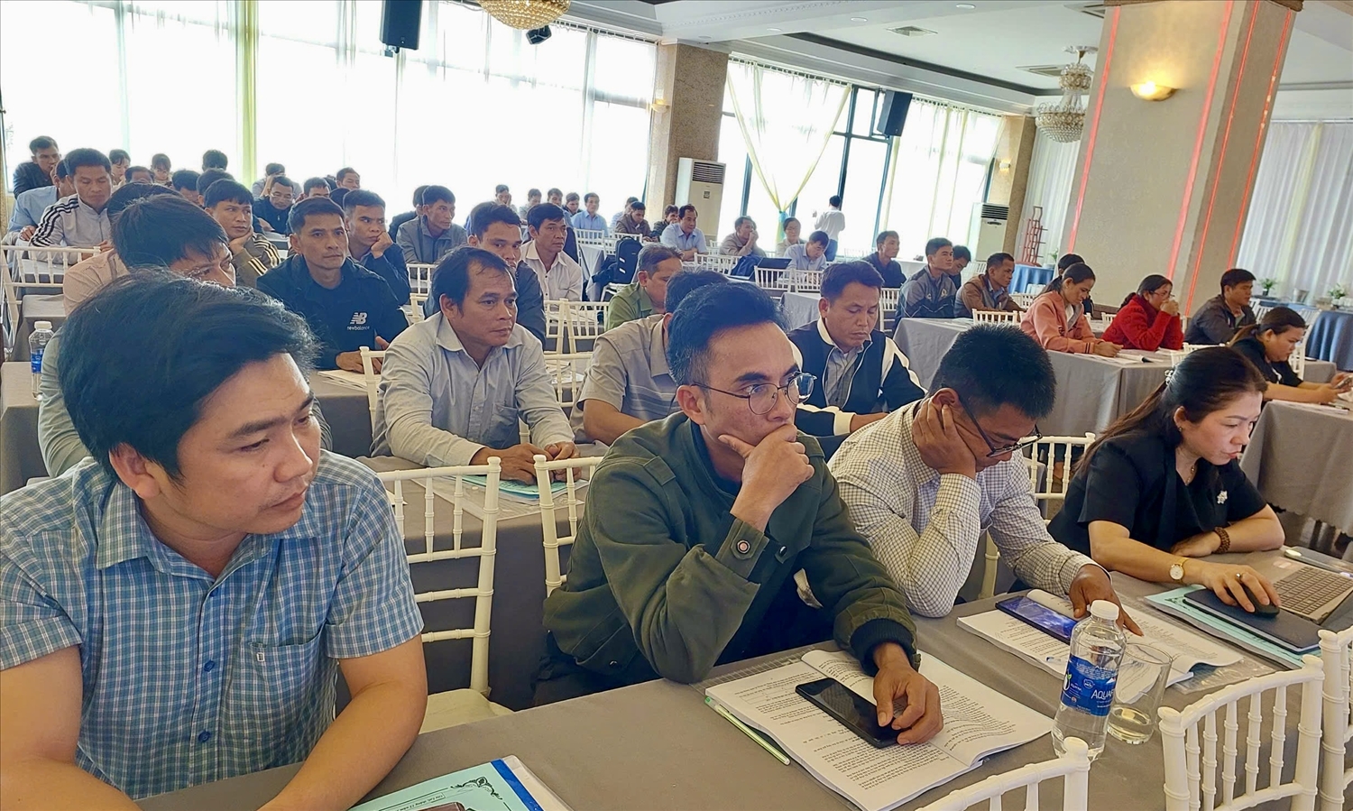 Các học viên được bồi dưỡng, nâng cao năng lực để thực hiện hiệu quả Chương trình MTQG 1719