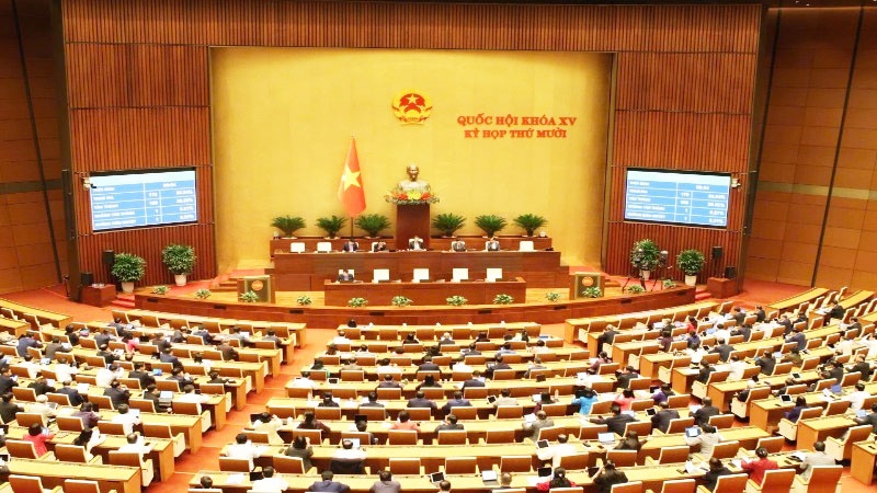 Quốc hội khóa XV biểu quyết thông qua Luật sửa đổi, bổ sung một số điều của Luật Sở hữu trí tuệ. 