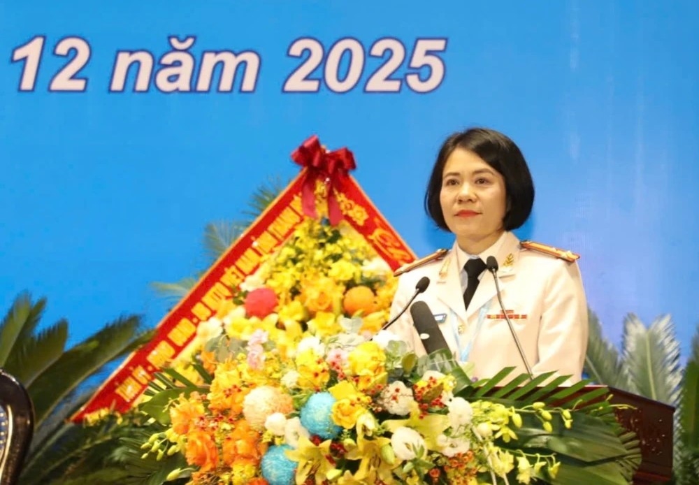 Đại biểu tham luận tại Đại hội.