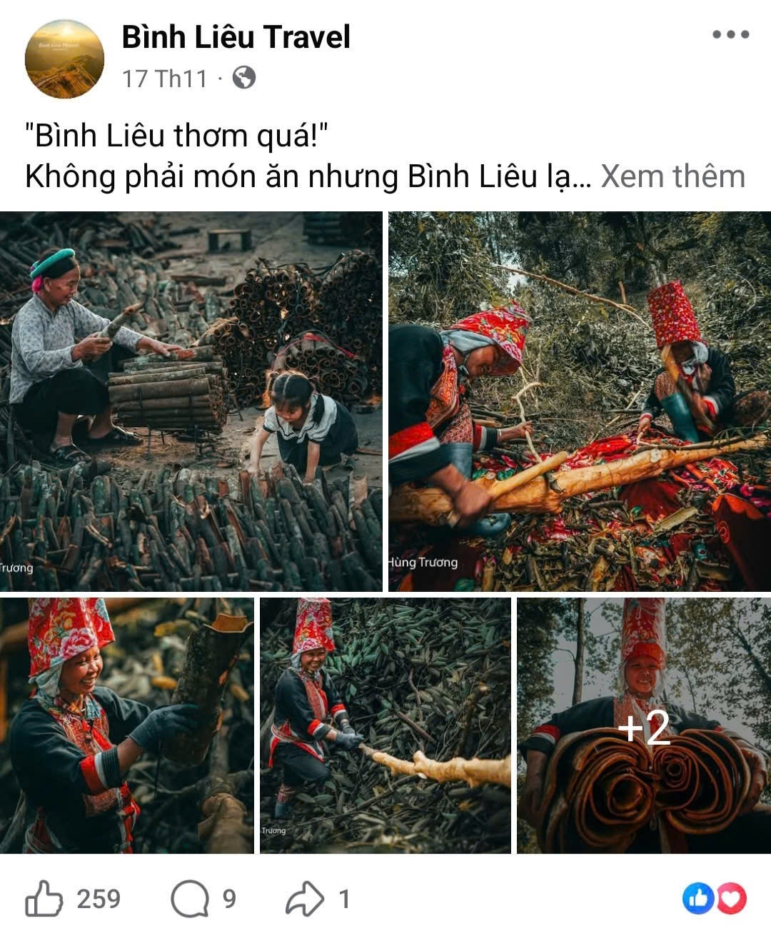 Nhiều hình ảnh, video Hùng đăng trên fanpage thu hút người hàng triệu người xem và theo dõi