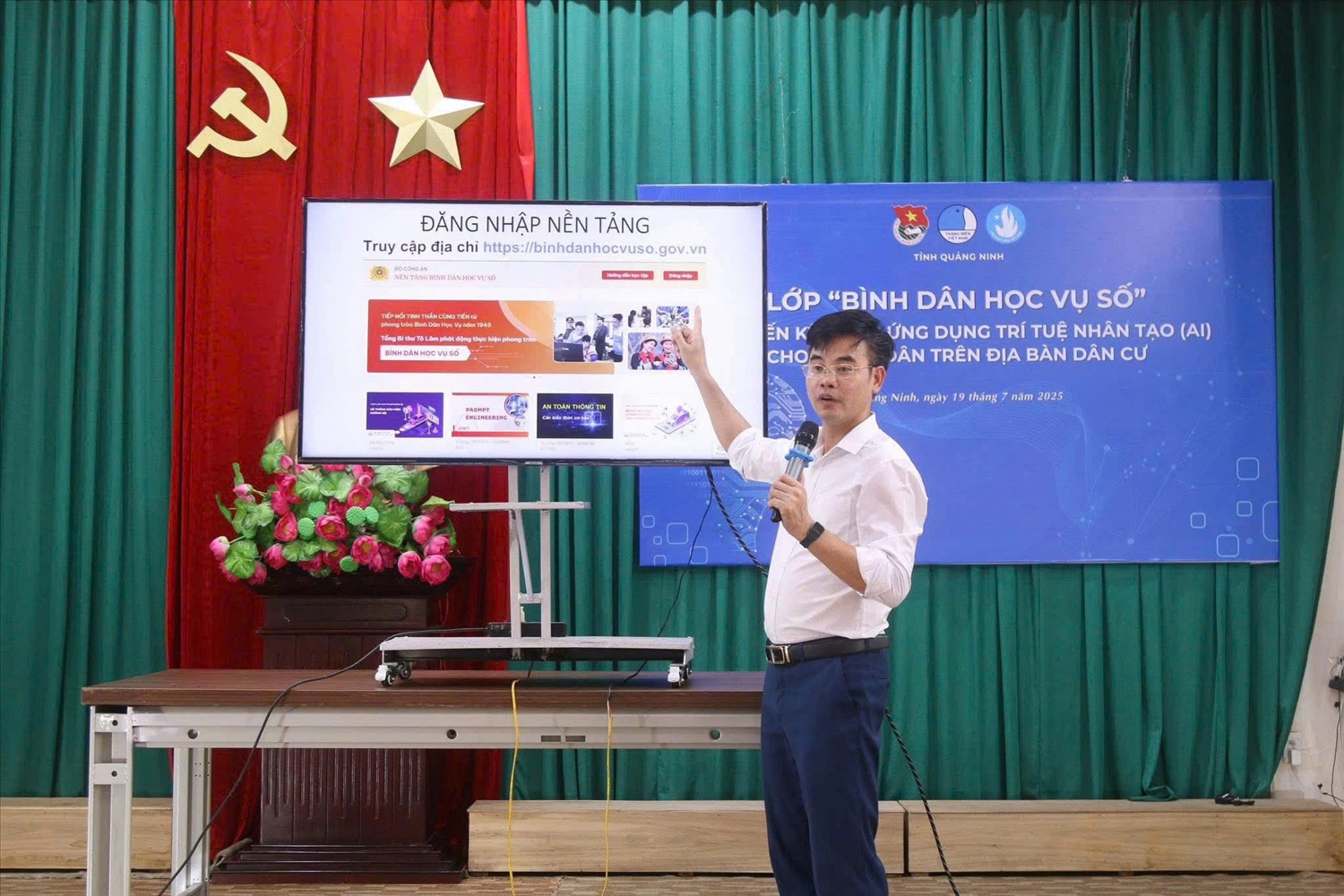 nhiều chương trình của tỉnh và tổ chức Đoàn triển khai đào tạo kỹ năng số cho thanh niên, hướng dẫn sử dụng các nền tảng trực tuyến