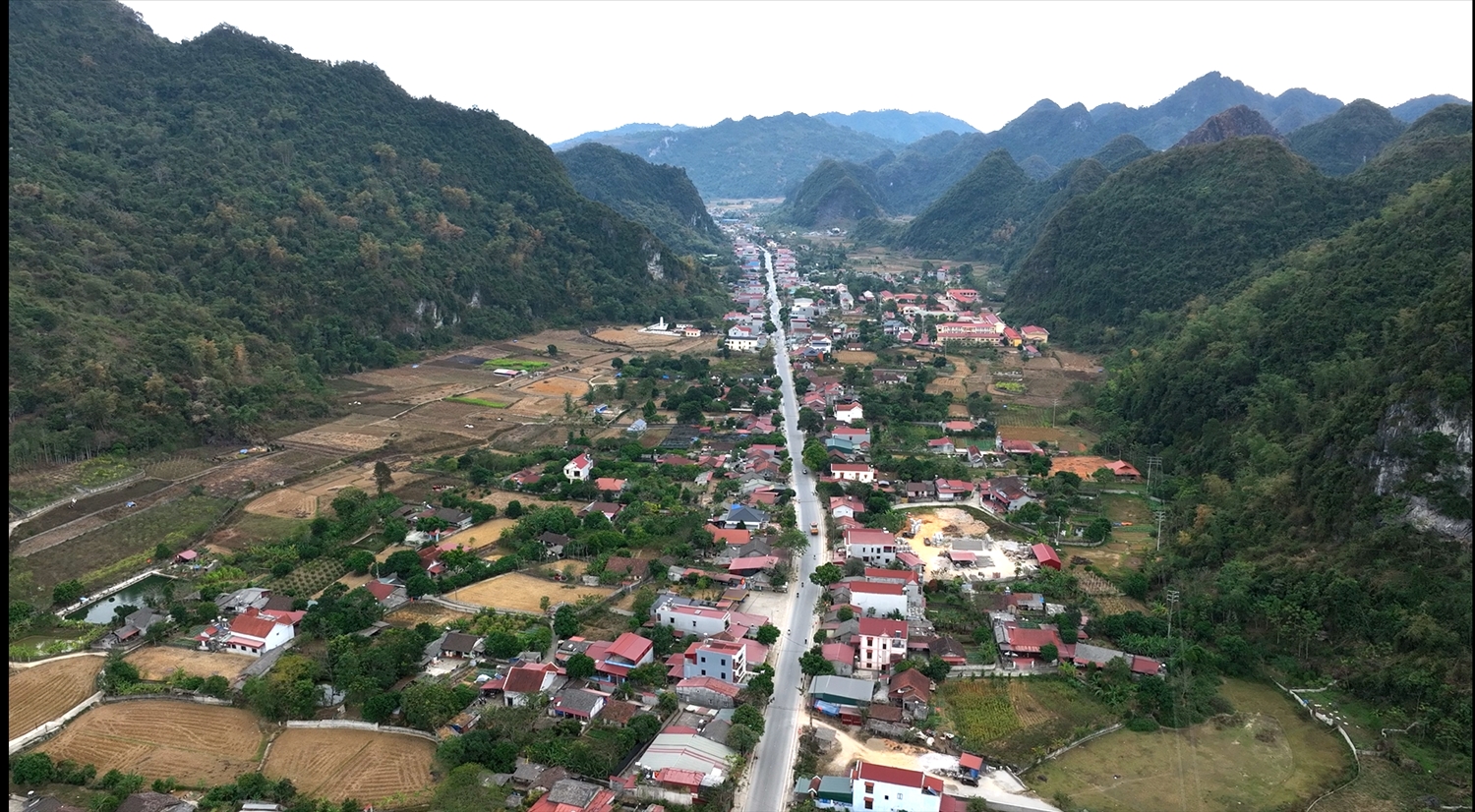 Một góc xã Bình Gia hôm nay