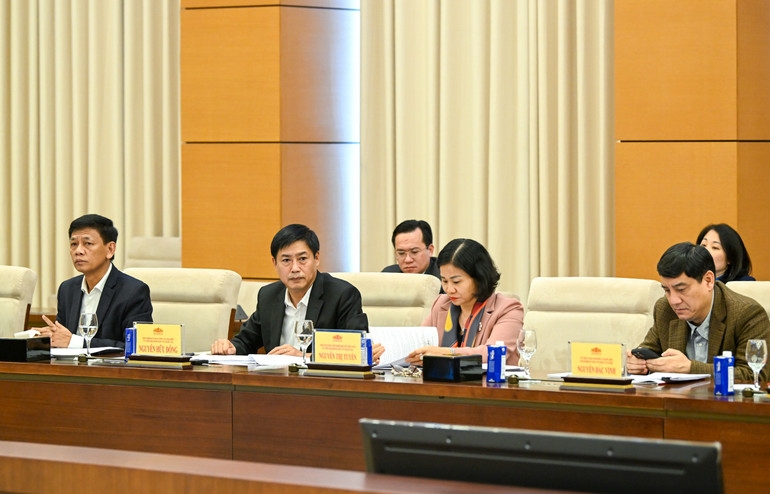 Các đại biểu dự phiên họp. (Ảnh: Duy Linh) 