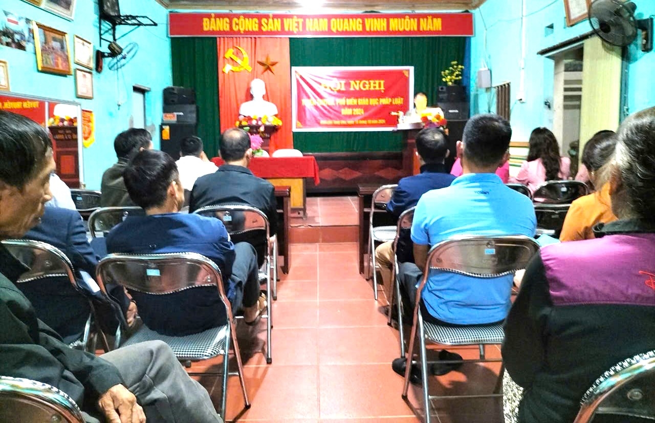 Trong năm 2025, toàn xã Bình Gia đã tổ chức được 48 cuộc tuyên truyền phổ biến giáo dục pháp luật cho người dân