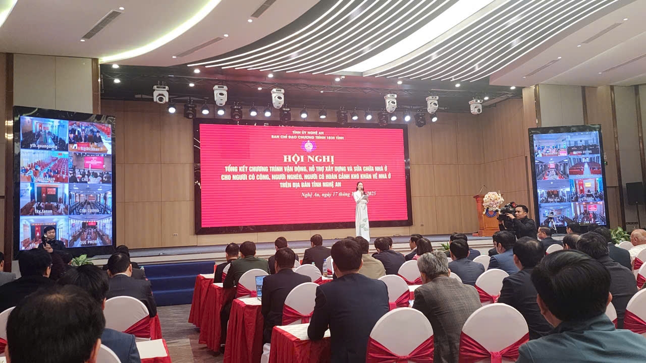 Nghệ An hoàn thành mục tiêu xóa nhà tạm, nhà dột nát trước thời hạn (Ảnh: Phạm Tiến)