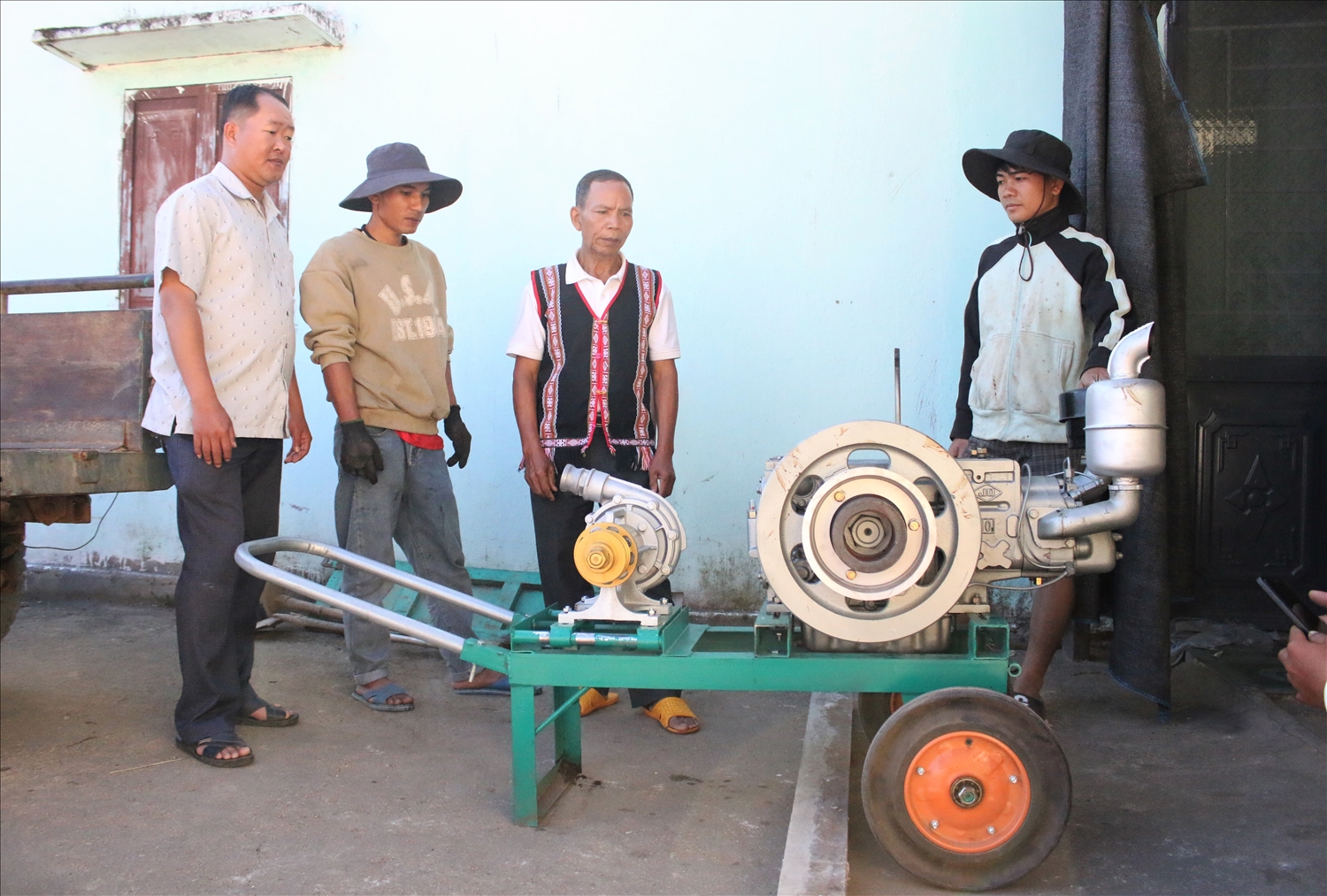 Xã Ngọk Tụ tiếp tục phát huy vai trò của đội ngũ Người có uy tín trong công tác tuyên truyền, phố biến, giáo dục pháp luật trong vùng đồng bào DTTS. (Ảnh: Ngọc Chí) 