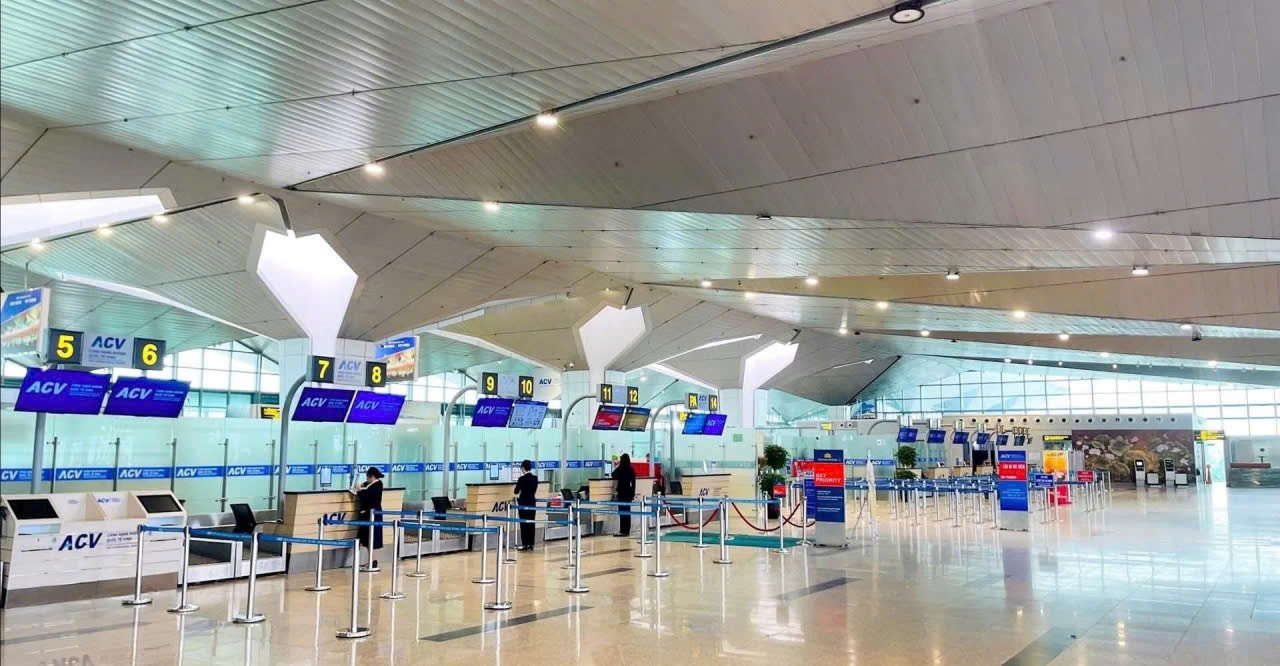 Sân bay Vinh vừa được đầu tư, nâng cấp hiện đại