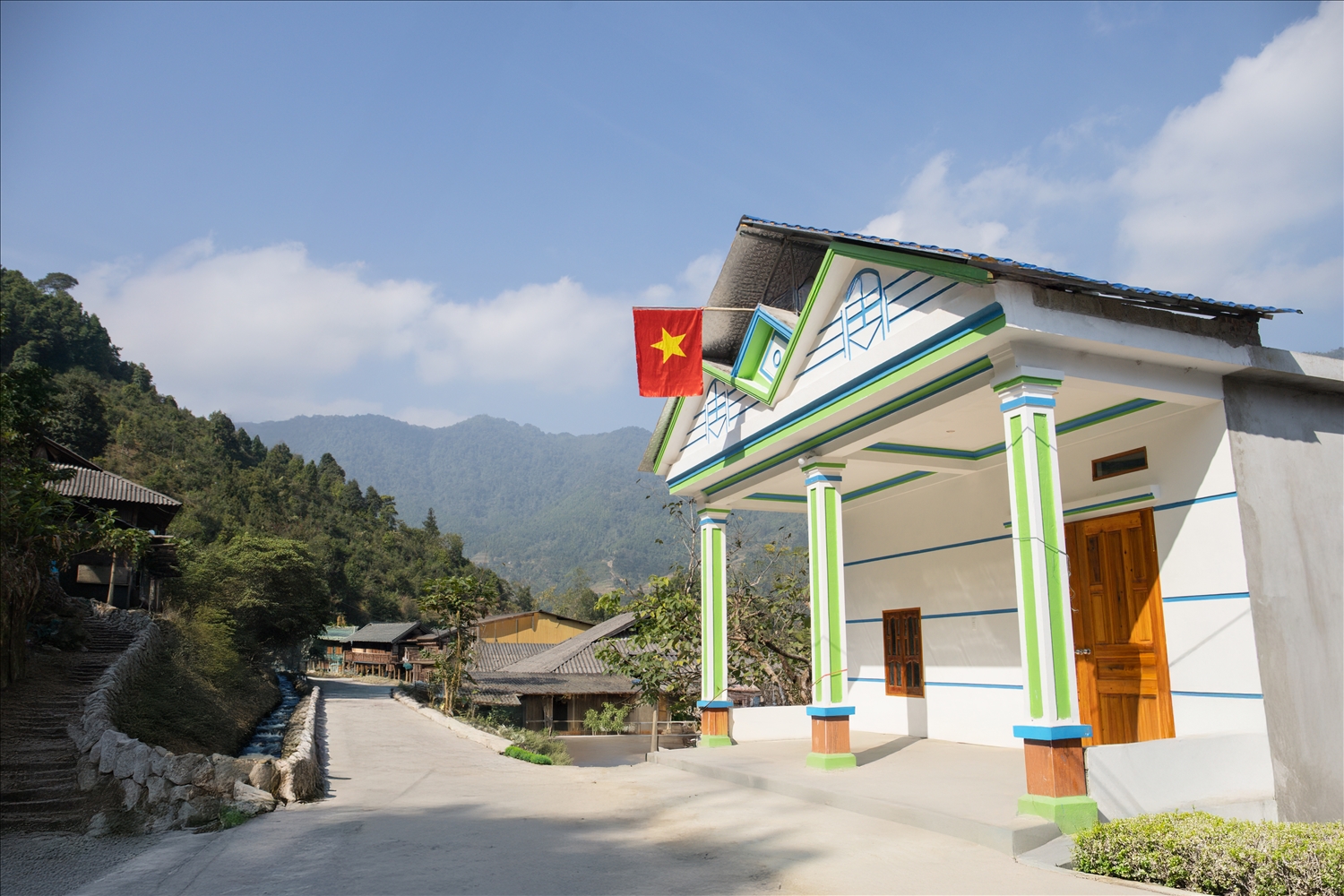 Diện mạo nông thôn xã biên giới Lao Chải, tỉnh Tuyên Quang