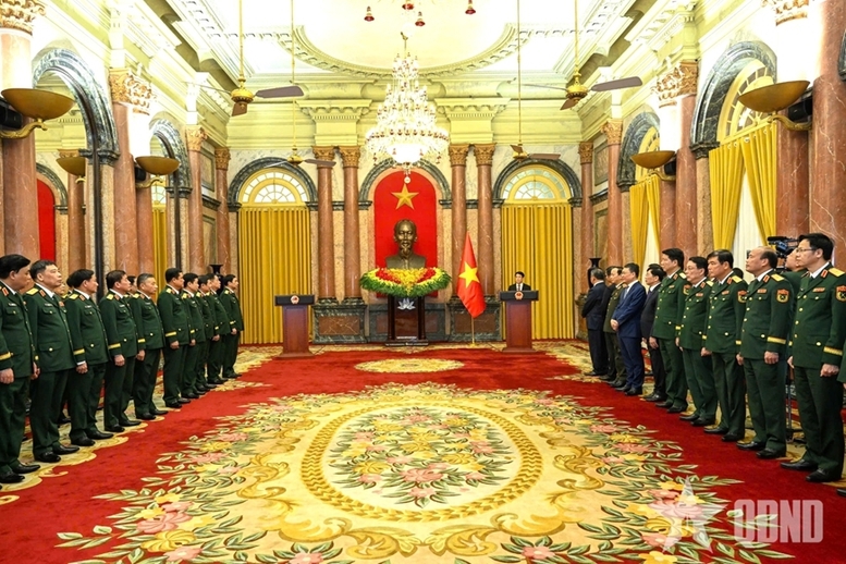 Quang cảnh buổi lễ.