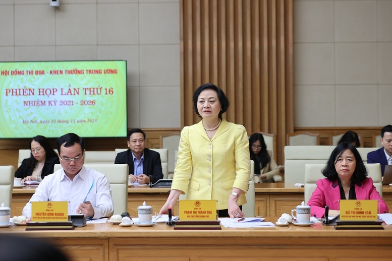 Phó Thủ tướng Chính phủ Phạm Thị Thanh Trà phát biểu - Ảnh: VGP/Nhật Bắc