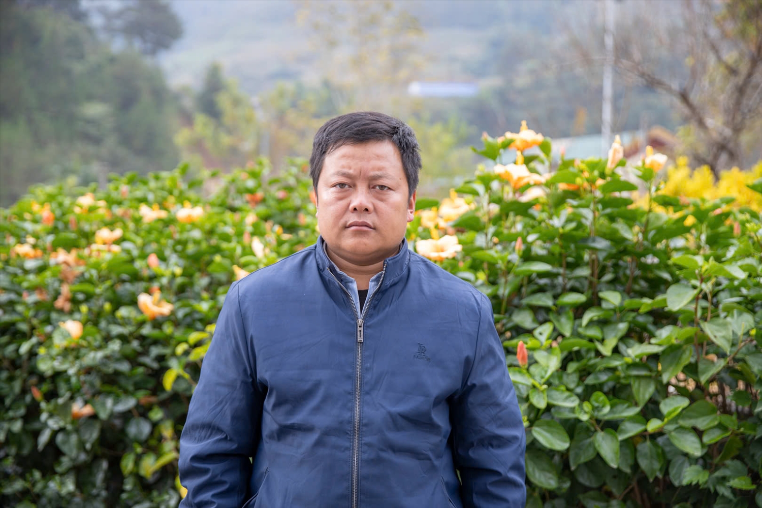 Ông Giàng A Tồng - Trưởng thôn Mí Háng, xã Mù Cang Chải, tỉnh Lào Cai