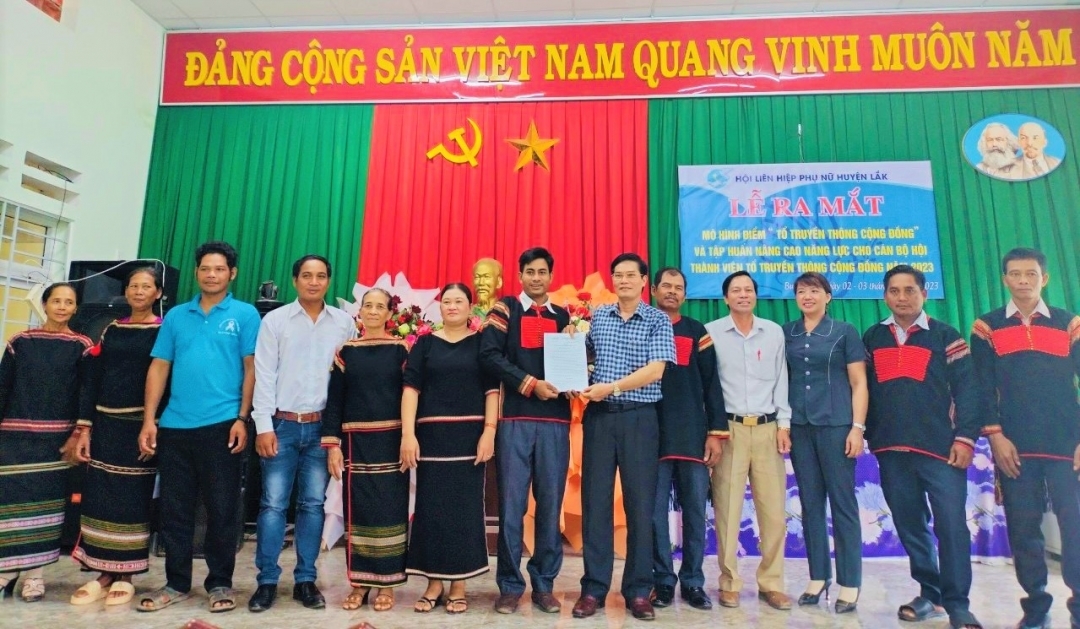 Tỉnh Đắk Lắk đã thành lập hàng trăm mô hình Tổ truyền thông cộng đồng