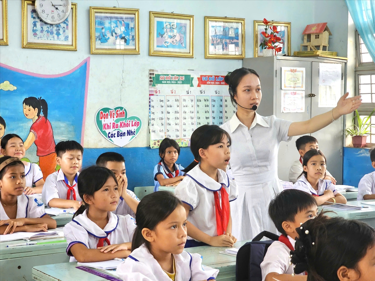 Tỉnh Gia Lai luôn dành sự quan tâm đến giáo dục ở vùng đồng bào DTTS và miền núi, vùng khó khăn. (Ảnh: P.H)