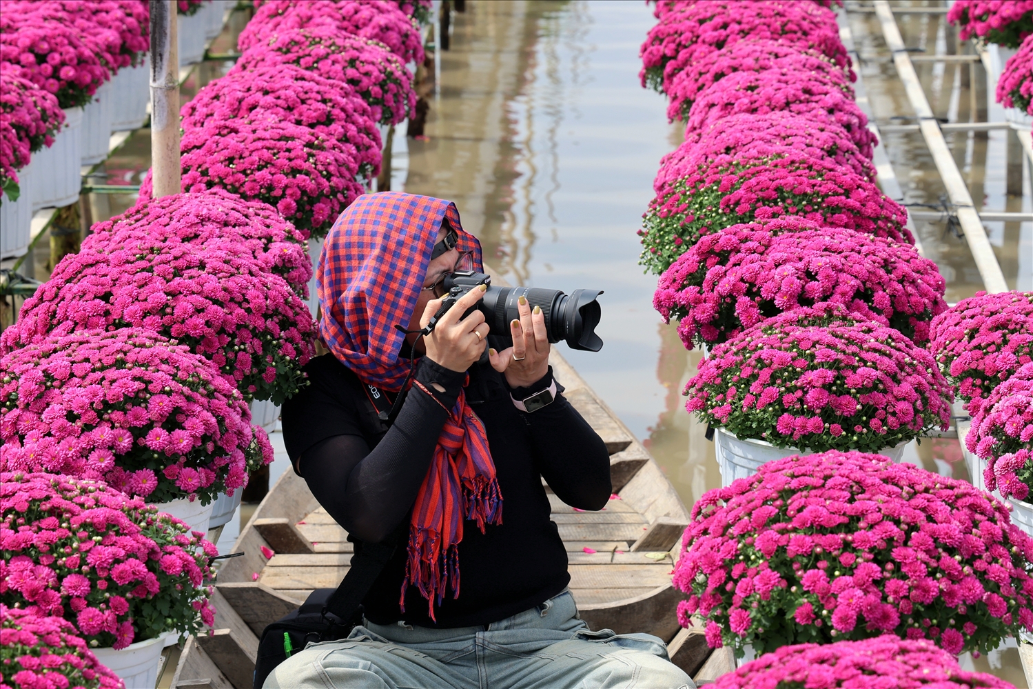 (ẢNH) “Trái tim làng hoa Sa Đéc” rực rỡ trước thềm hội lớn 10