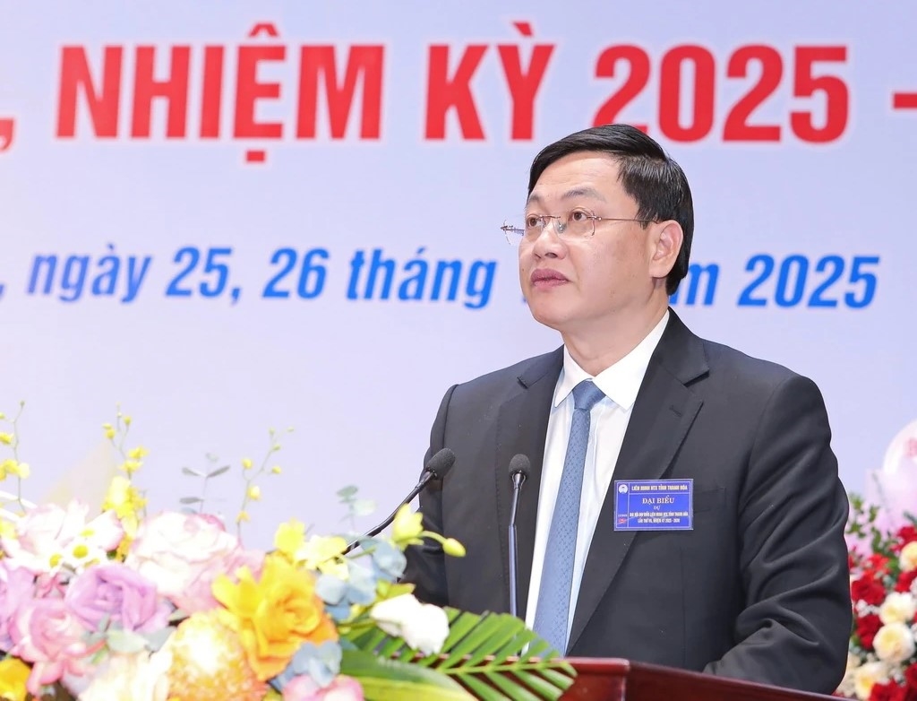 Phó Chủ tịch Thường trực UBND tỉnh Mai Xuân Liêm phát biểu chỉ đạo Đại hội.