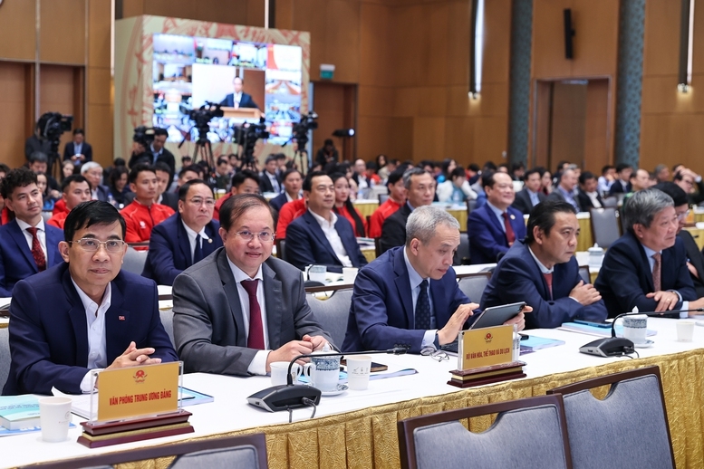 Các đại biểu tham dự Hội nghị - Ảnh: VGP/Nhật Bắc