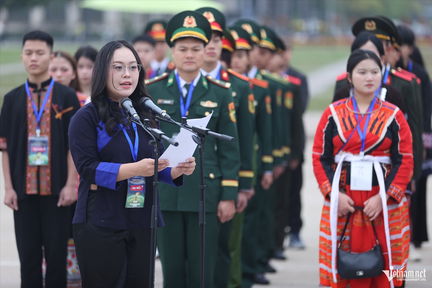 Đoàn học sinh, sinh viên, thanh niên DTTS xuất sắc, tiêu biểu báo công dâng Bác 2