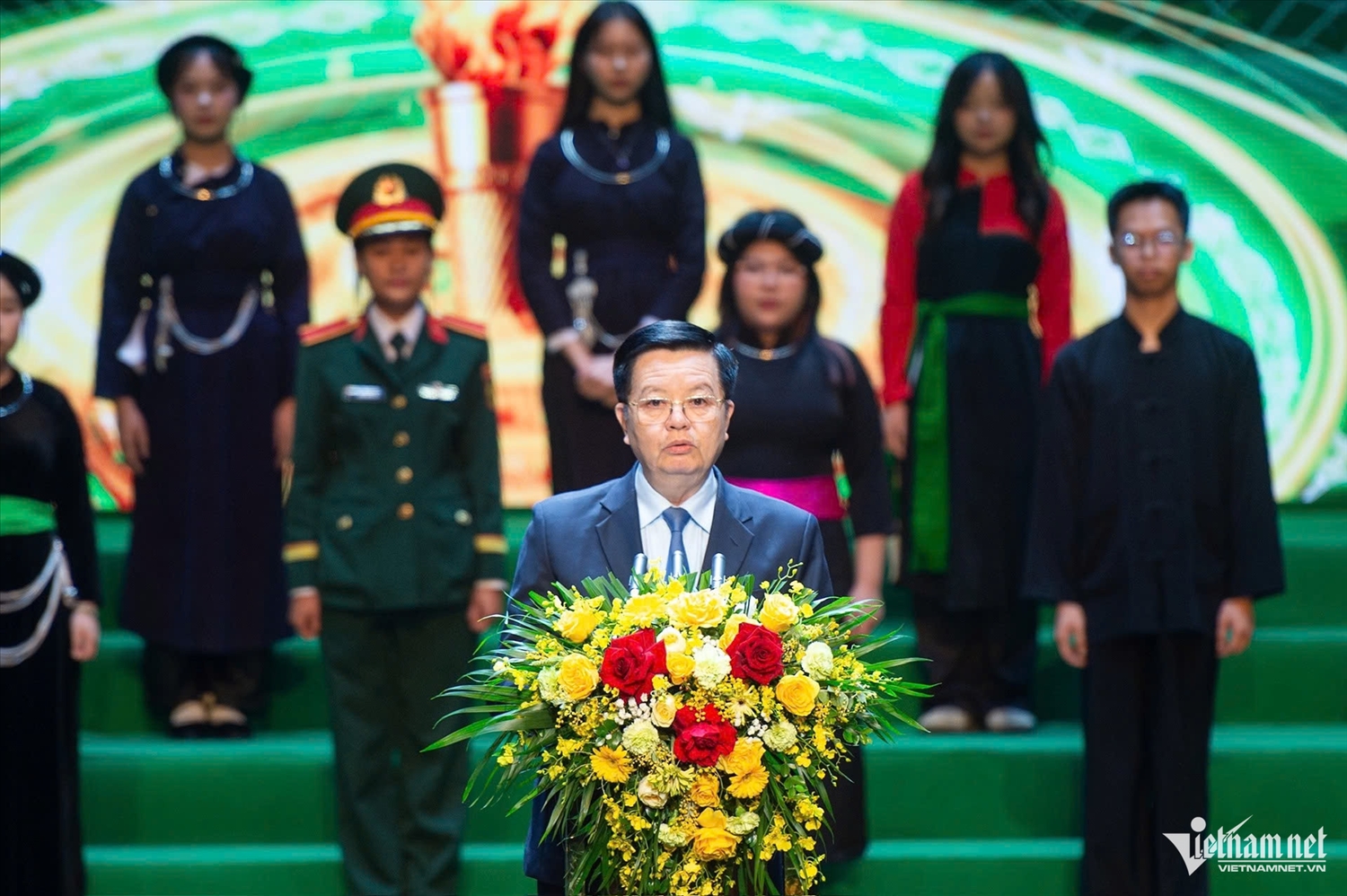 Phó Thủ tướng Chính phủ Mai Văn Chính phát biểu động viên và chỉ đạo.