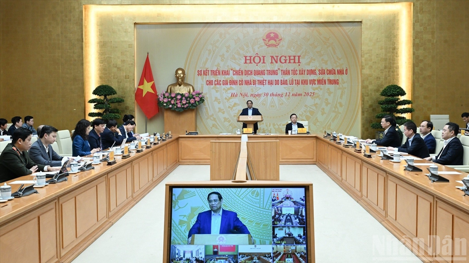 Quang cảnh hội nghị. (Ảnh: TRẦN HẢI)