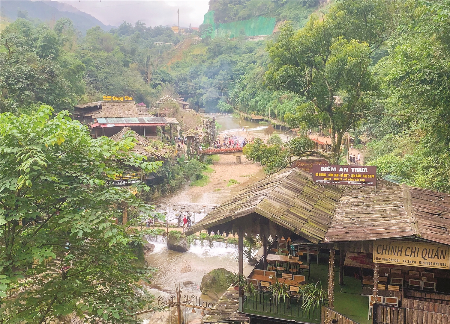 Một góc bản Cát Cát, Sapa, Lào Cai