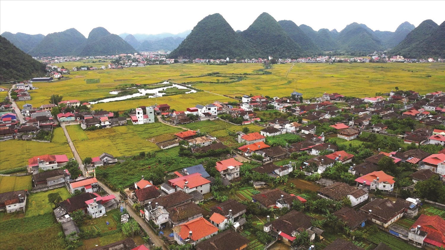 Một góc Làng Du lịch cộng đồng Quỳnh Sơn