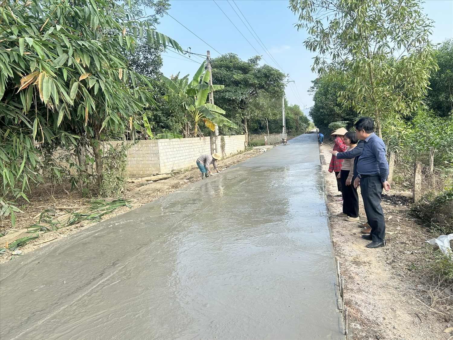Nhờ triển khai hiệu quả việc lồng ghép các dự án đầu tư, hệ thống cơ sở hạ tầng của xã Yên Bình từng bước được hoàn thiện và đồng bộ hơn
