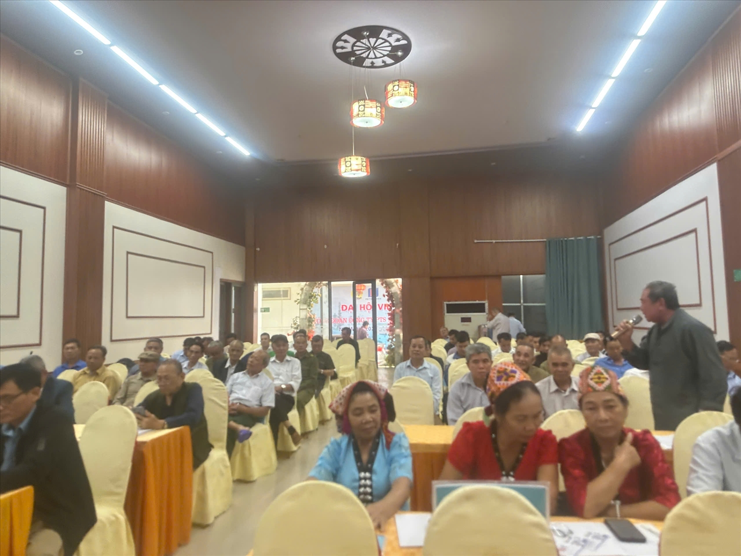 Lớp tập huấn, cung cấp thông tin cho Người có uy tín năm 2025 do Sở Dân tộc và Tôn giáo tỉnh Nghệ An tổ chức.