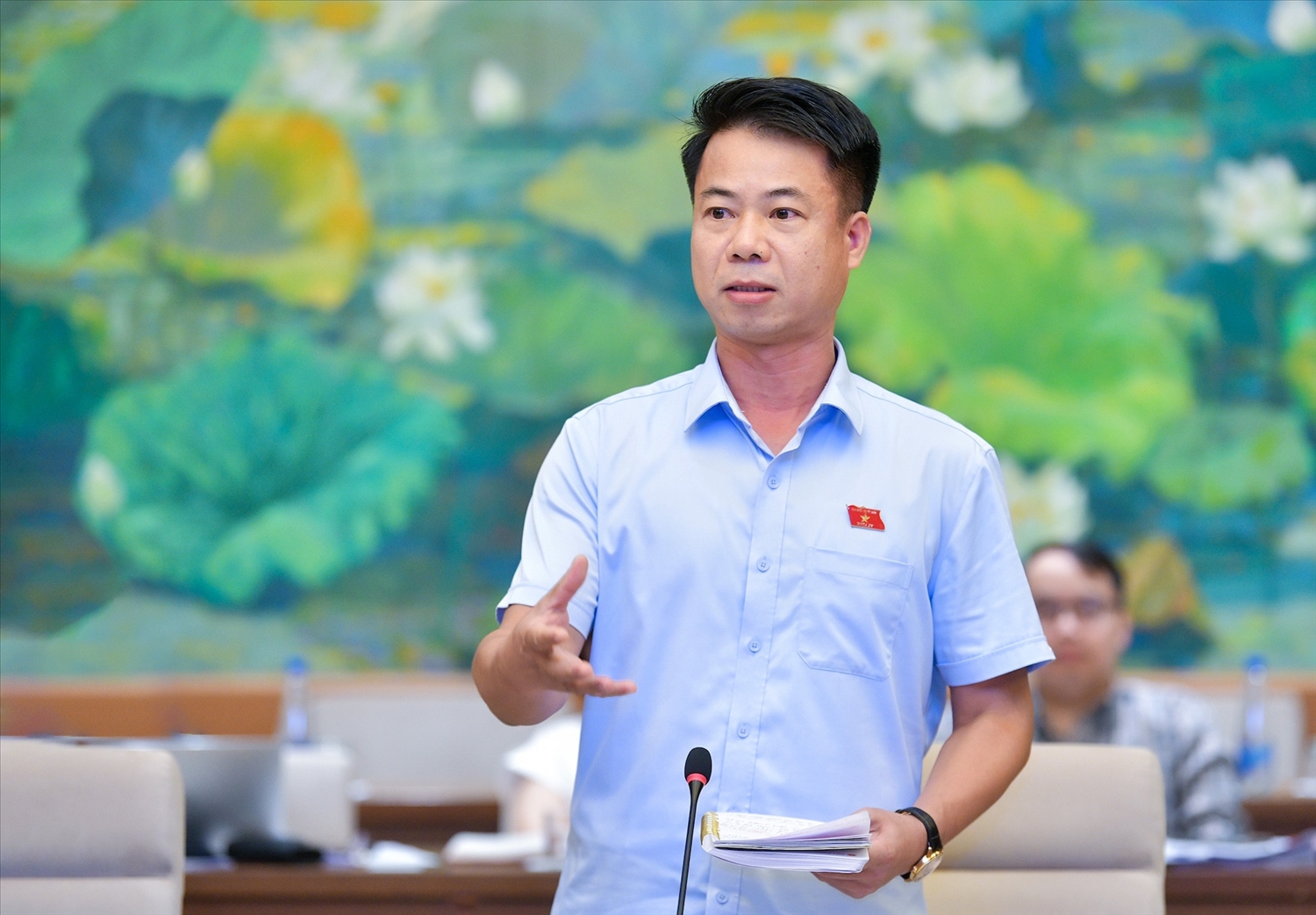 Đại biểu Hoàng Quốc Khánh (Lai Châu). Ảnh: Quốc hội