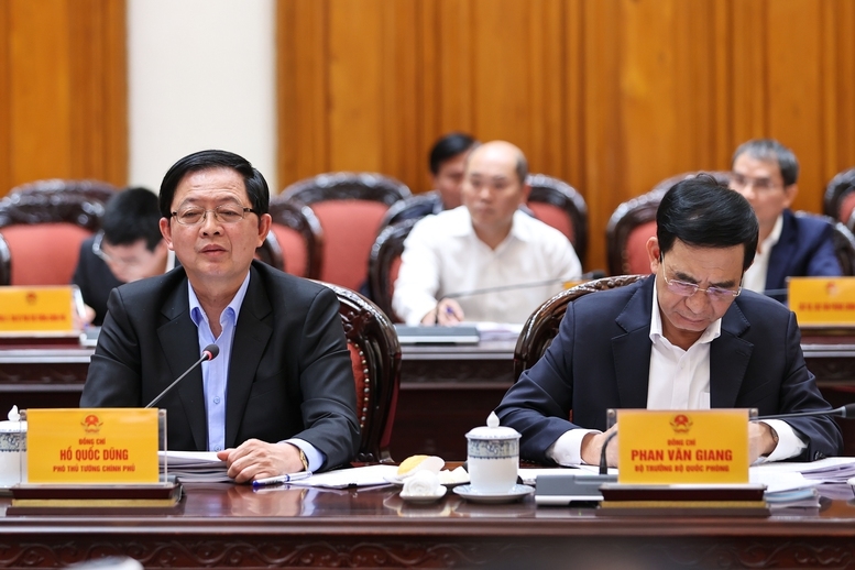 Phó Thủ tướng Hồ Quốc Dũng phát biểu - Ảnh: VGP/Nhật Bắc