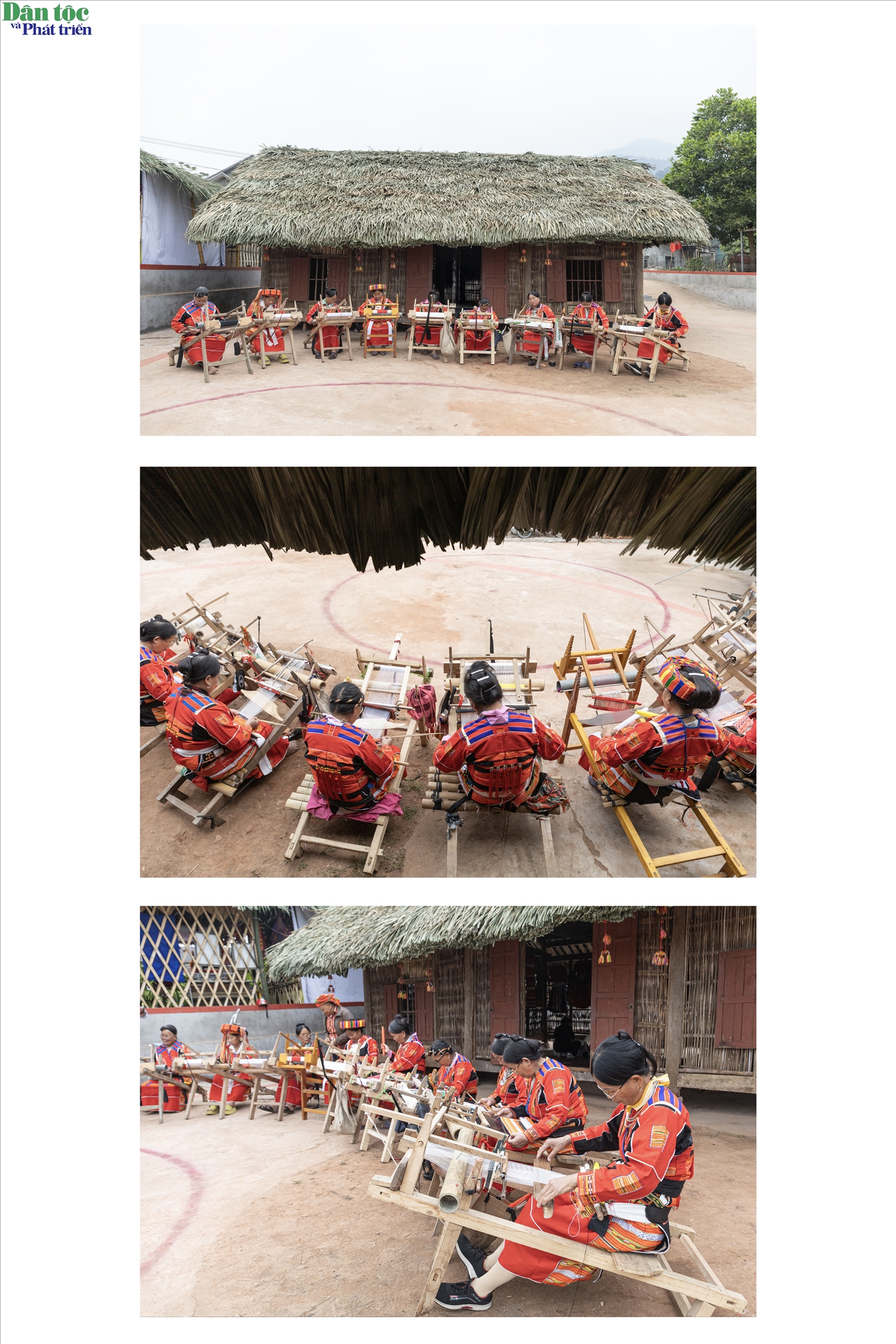 Tại Lễ hội phần thi dệt thổ cẩm cũng được tổ chức, nhằm quảng bá nét văn hóa độc đáo, đặc trưng này tới du khách ghé thăm Tân Trịnh