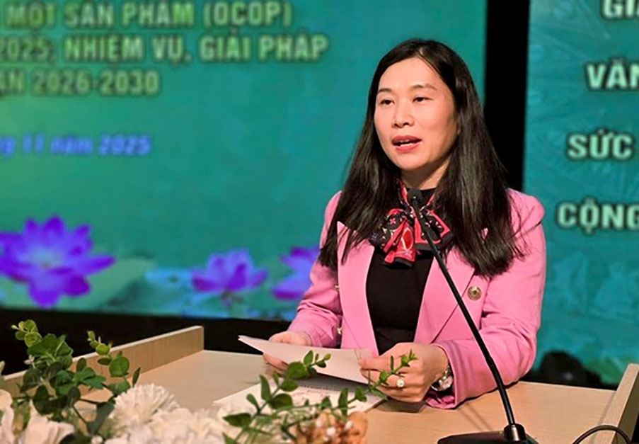 Phó Chủ tịch UBND tỉnh Trần Thanh Nhàn khẳng định, Lạng Sơn có nhiều tiềm năng để phát triển OCOP trở thành ngành hàng có sức cạnh tranh cao, đóng góp quan trọng cho xây dựng nông thôn mới