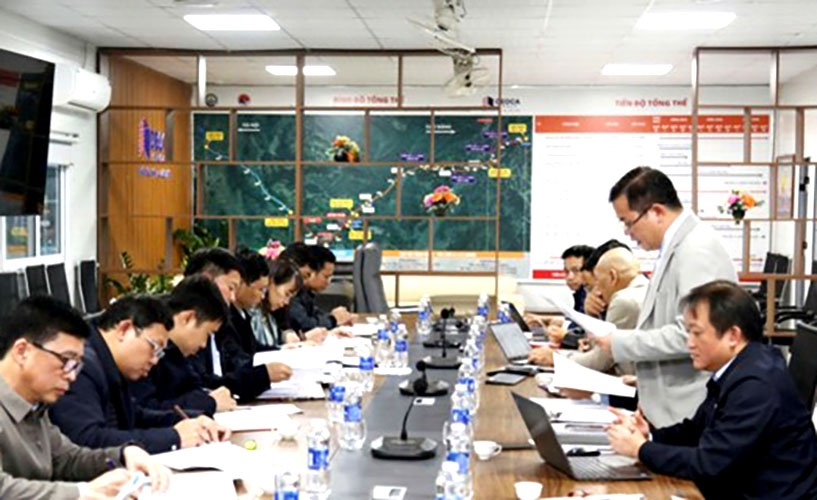 Ban Quản lý dự án đầu tư xây dựng báo cáo tình hình thực hiện dự án