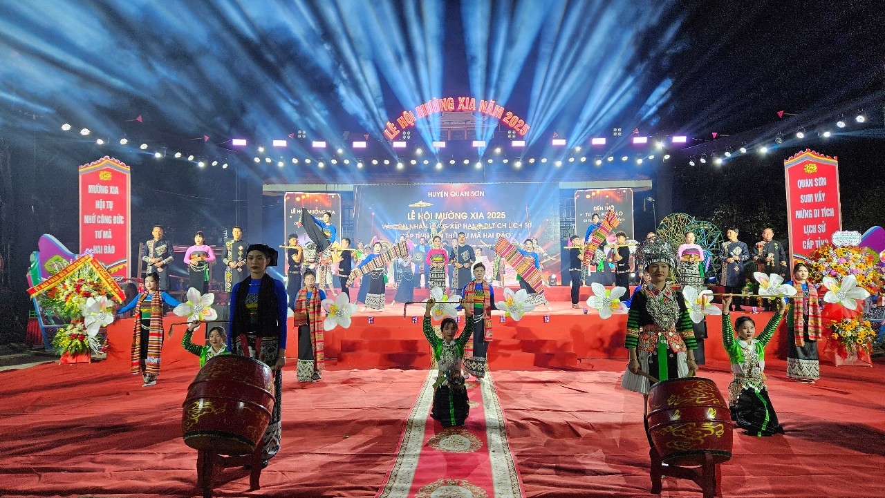 Lễ hội Mường Xia, được công nhận là Di sản văn hóa phi vật thể quốc gia