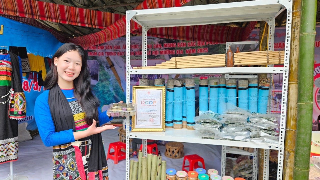 Hiện toàn tỉnh Thanh Hóa có hơn 660 sản phẩm OCOP, cùng hơn 20 điểm giới thiệu, bán sản phẩm. (Ảnh: Quỳnh Trâm)