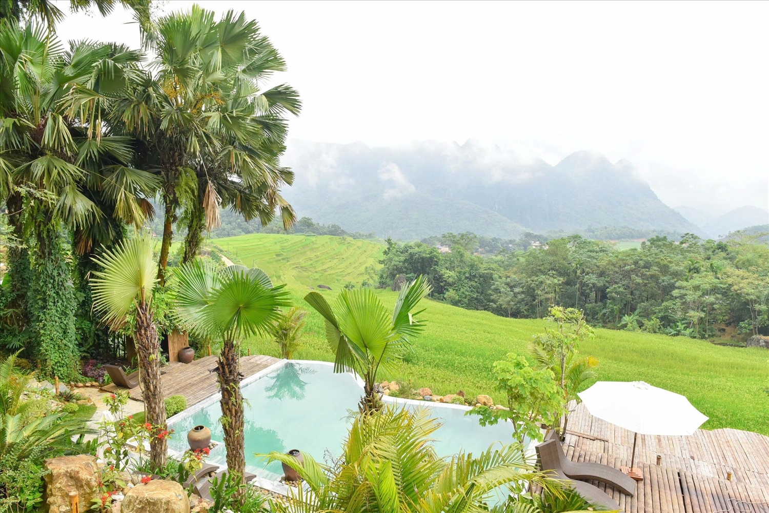 Du lịch xanh là xu thế và ‘chìa khóa’ giữ chân du khách, với hướng đi gắn phát triển du lịch – OCOP – nông thôn mới.(Ảnh: Quỳnh Trâm)