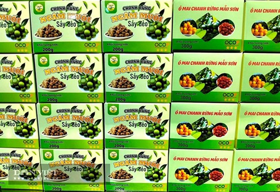 Đến nay Hợp tác xã Nông trang sinh thái Mẫu Sơn đã sở hữu "bộ sưu tập" với 5 sản phẩm đạt OCOP 3 sao