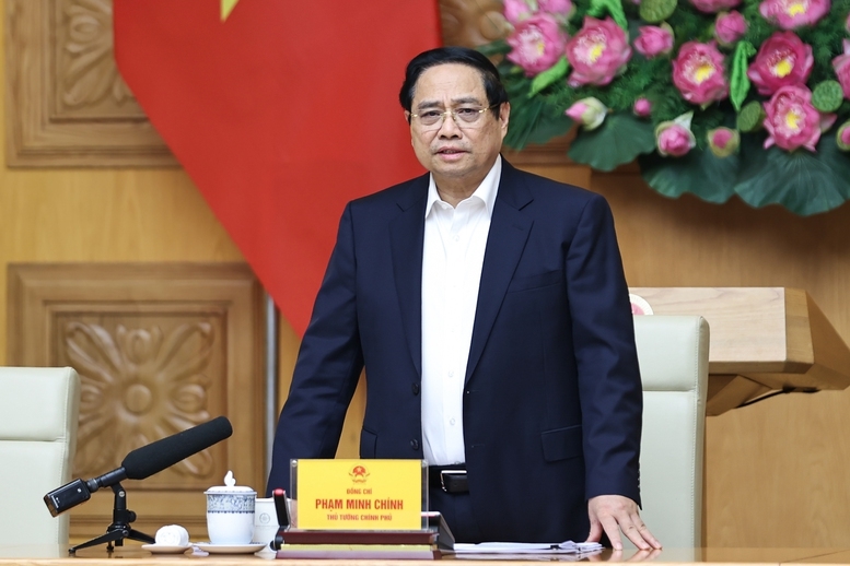 Thủ tướng yêu cầu thần tốc hơn nữa triển khai ""Chiến dịch Quang Trung" xây, sửa nhà cho người dân - Ảnh: VGP/Nhật Bắc