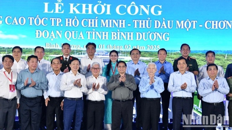  Thủ tướng Phạm Minh Chính dự khởi công Dự án cao tốc Thành phố Hồ Chí Minh-Thủ Dầu Một-Chơn Thành 3