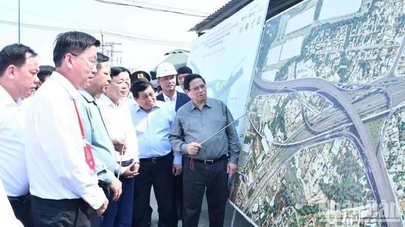  Thủ tướng Phạm Minh Chính dự khởi công Dự án cao tốc Thành phố Hồ Chí Minh-Thủ Dầu Một-Chơn Thành 4