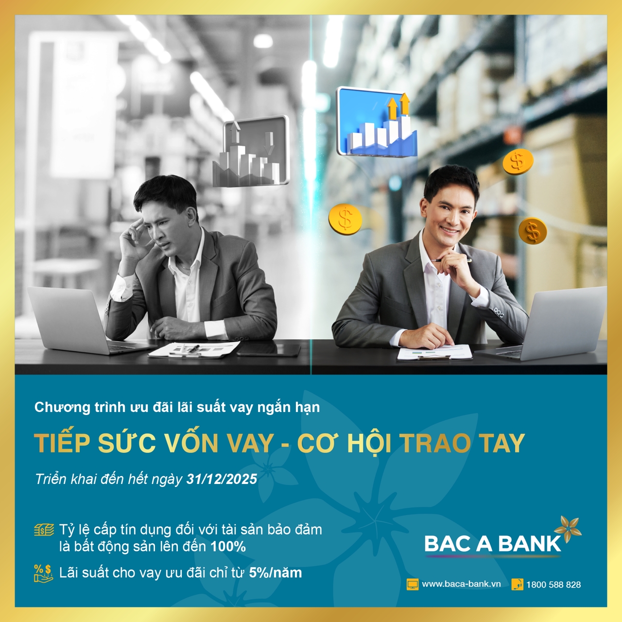 (TIN CHUYÊN ĐỀ CỦA PTBT HẠ) BAC A BANK đồng hành phát triển cùng doanh nghiệp vừa và nhỏ năm 2025