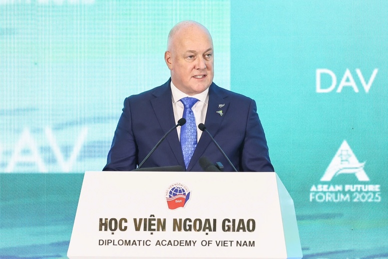 Đánh giá ASEAN là khu vực năng động nhất thế giới, Thủ tướng New Zealand Christopher Luxon cho biết nước này cam kết duy trì và tăng cường hợp tác, cải thiện quan hệ với ASEAN - Ảnh: VGP/Nhật Bắc