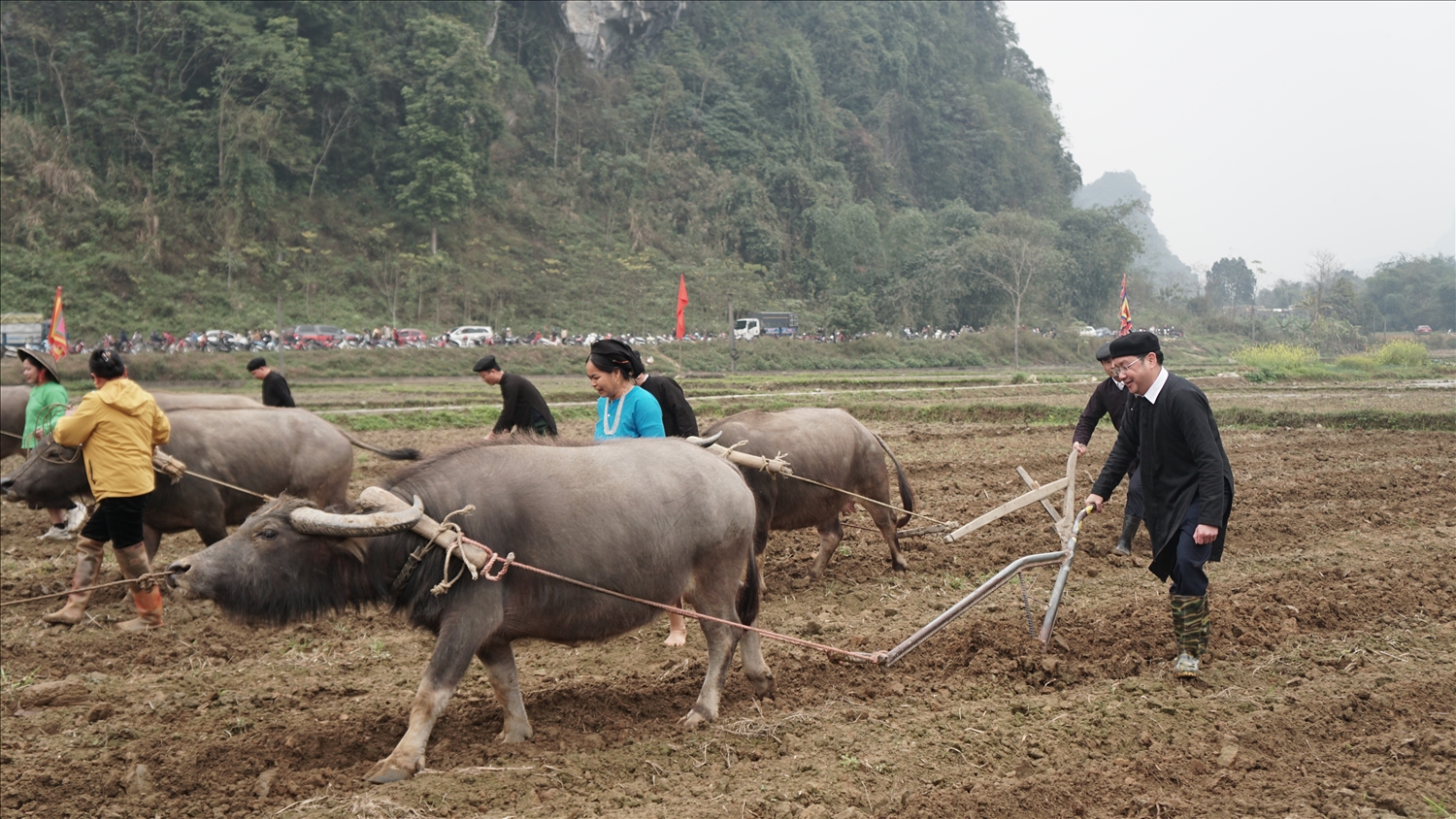 Các đại biểu tham gia Lễ tịch điền