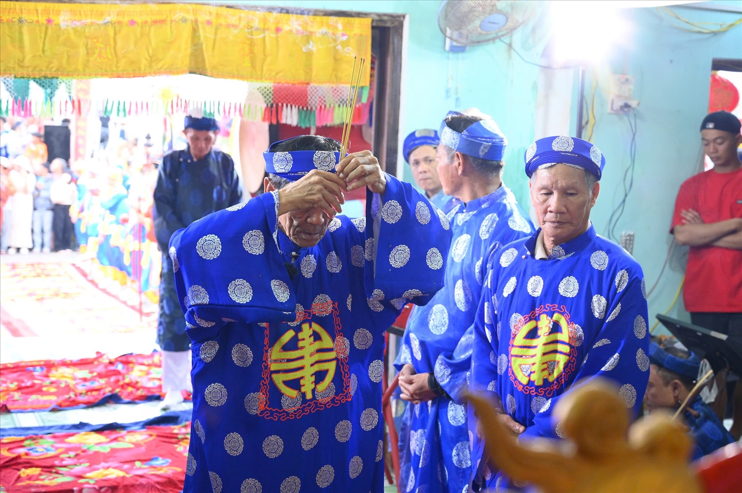 Hội cầu ngư ở Nhơn Hải diễn ra với phần lễ và phần hội.