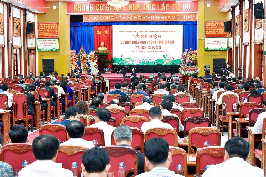 Quang cảnh Lễ kỷ niệm. (Ảnh: GLO)