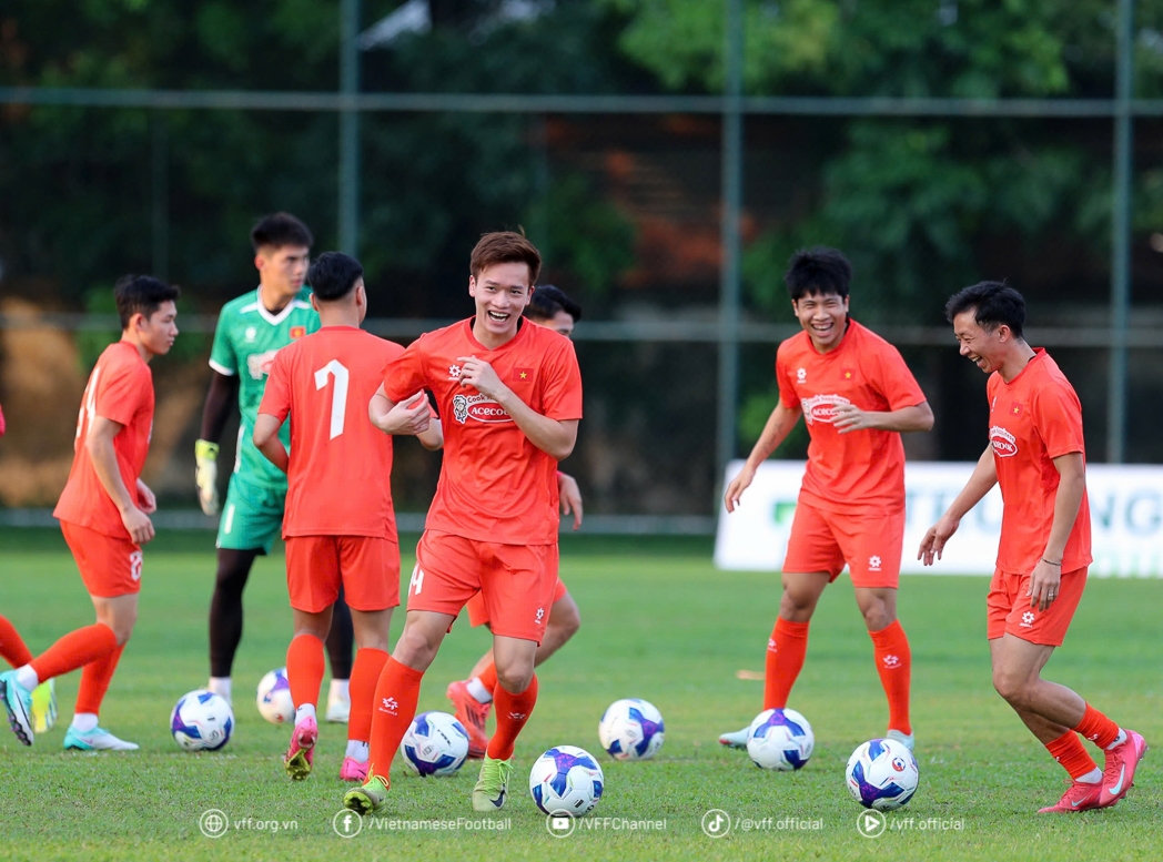 Đội tuyển Việt Nam tập trung chuẩn bị cho vòng loại Asian Cup 2027 (Ảnh VFF)