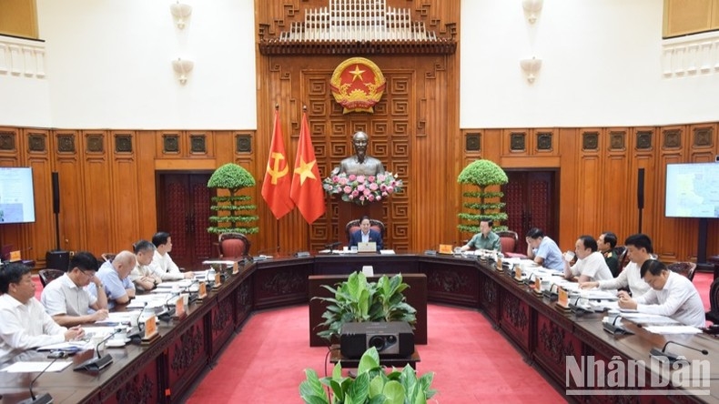 Quang cảnh cuộc họp (Ảnh: TRẦN HẢI).