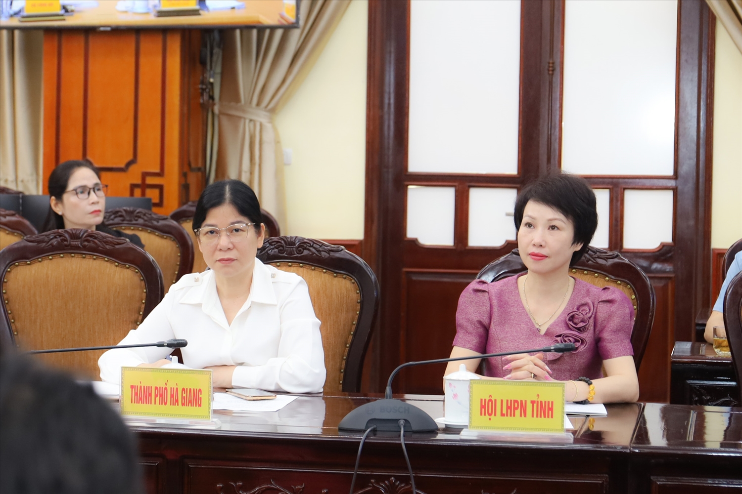 lãnh đạo các sở, ban, ngành là thành viên Ban Chỉ đạo của tỉnh Hà Giang tham dự phiên họp