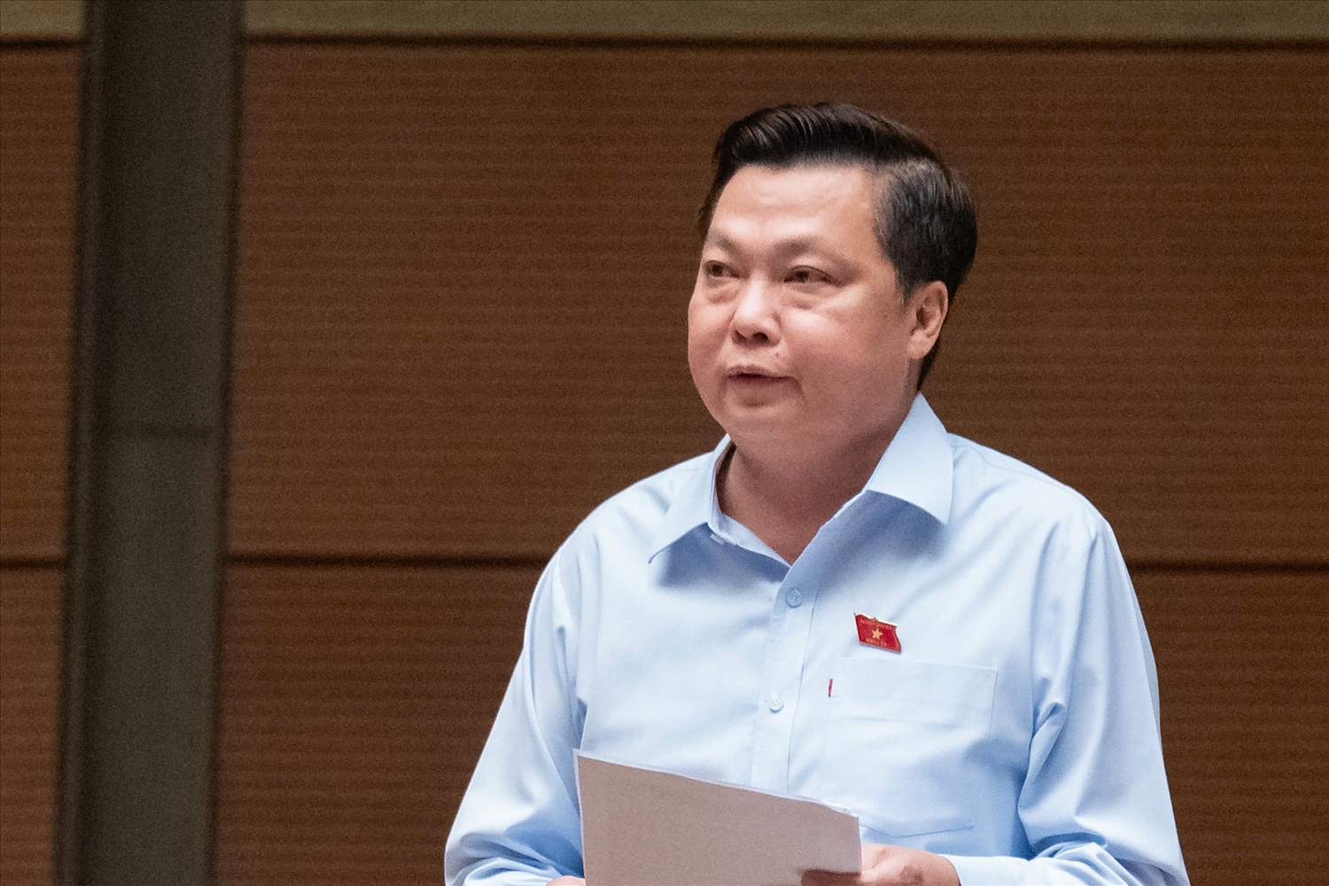 Đại biểu Phạm Hùng Thắng (Đoàn ĐBQH tỉnh Hà Nam) 